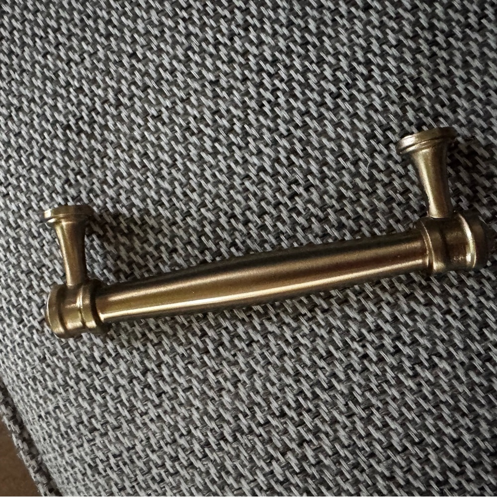 Elegant Gold Drawer Handle, set of three by Joes & Main